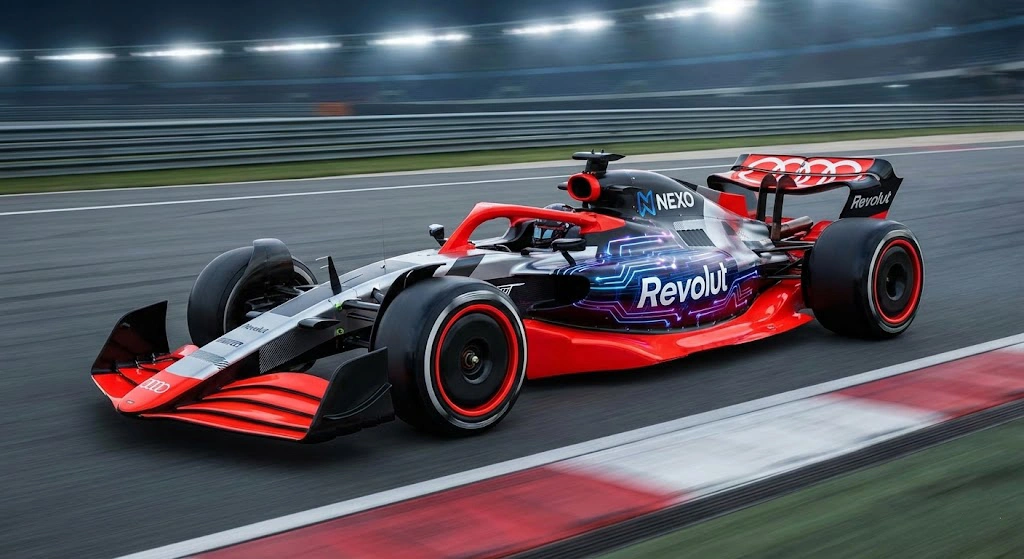 Nexo Signs 4-Year Sponsorship Deal with Audi Revolut F1 Team