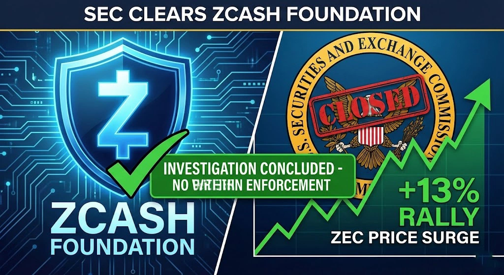 Zcash Foundation: SEC Ends Investigation with No Enforcement Action
